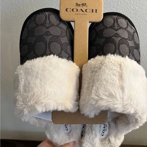 Woman’s Coach slippers